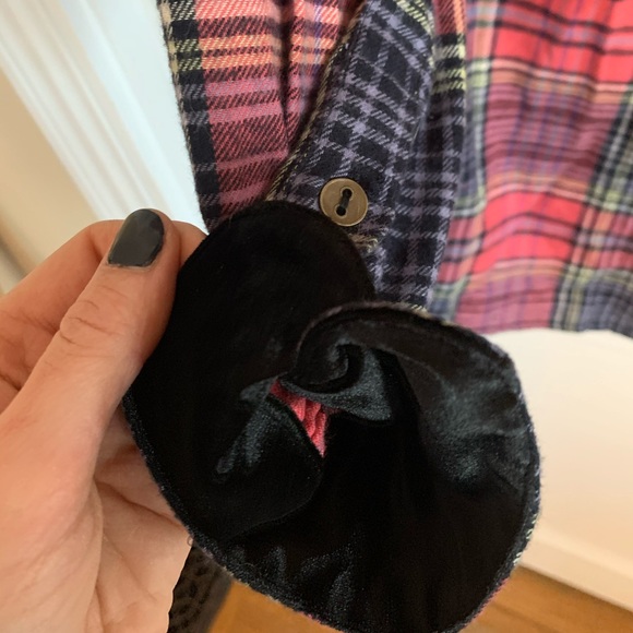 Soft Surroundings Highlands Pink Plaid Flannel - Picture 7 of 8